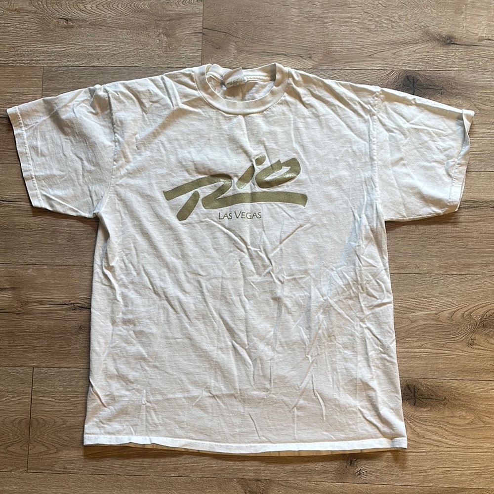 White Rio Las Vegas Men's T-Shirt XL